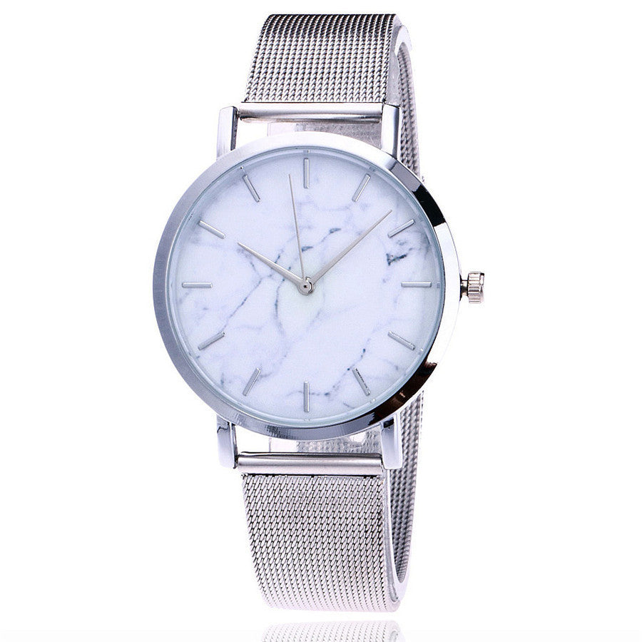 Marbella Marble Mesh Watch