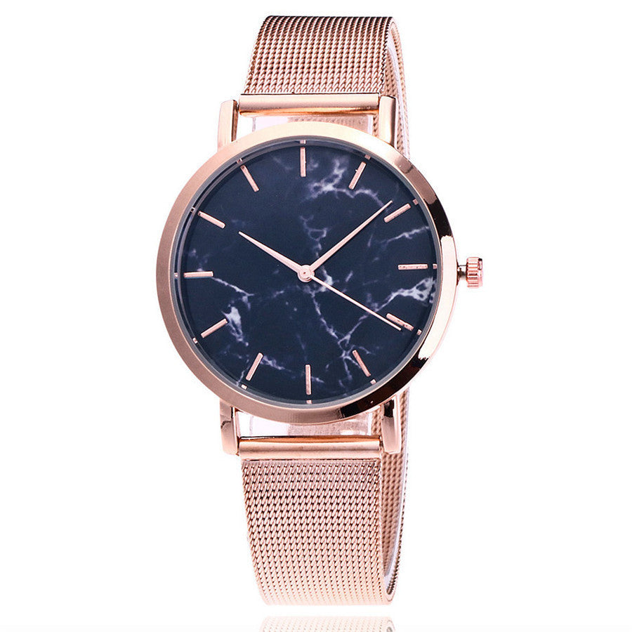 Marbella Marble Mesh Watch