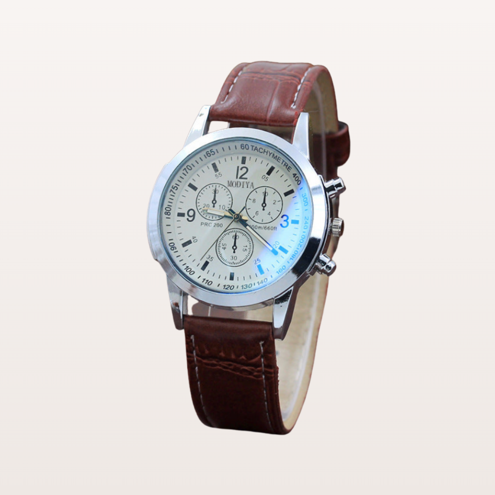 Azure Sapphire Glass Watch