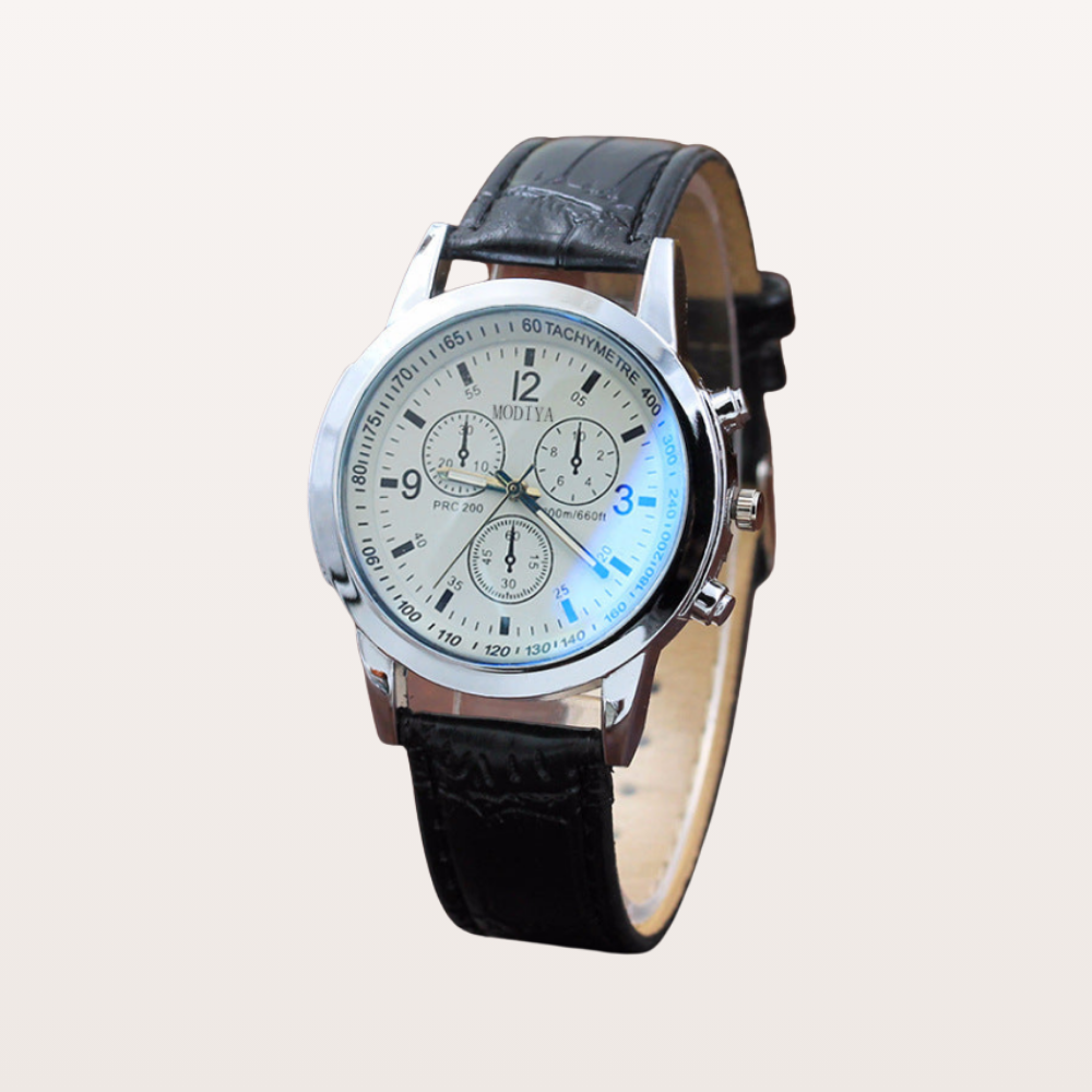 Azure Sapphire Glass Watch