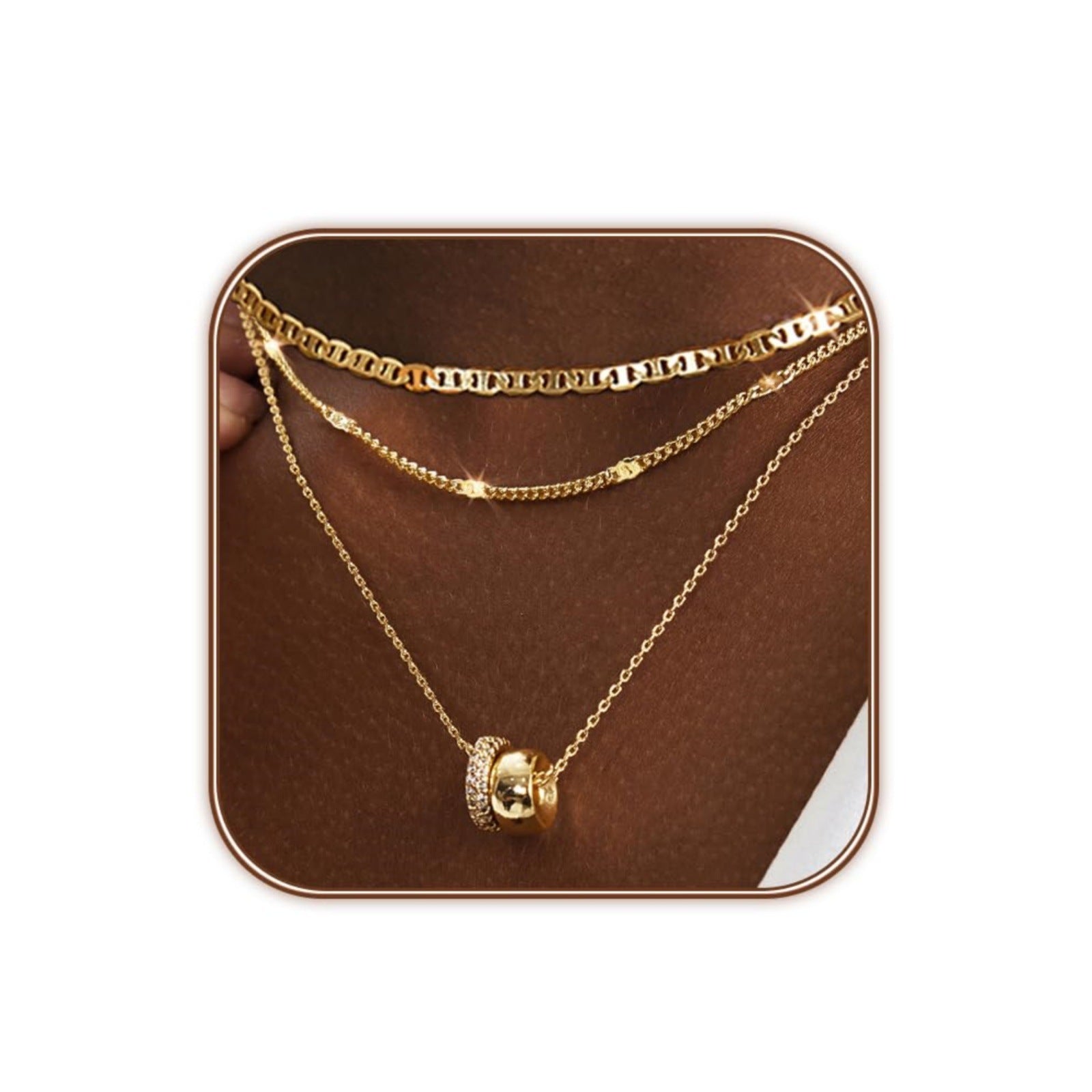 Celestia Zircon Necklace