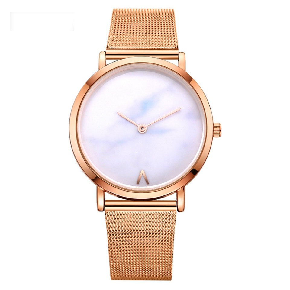 Marbella Marble Mesh Watch
