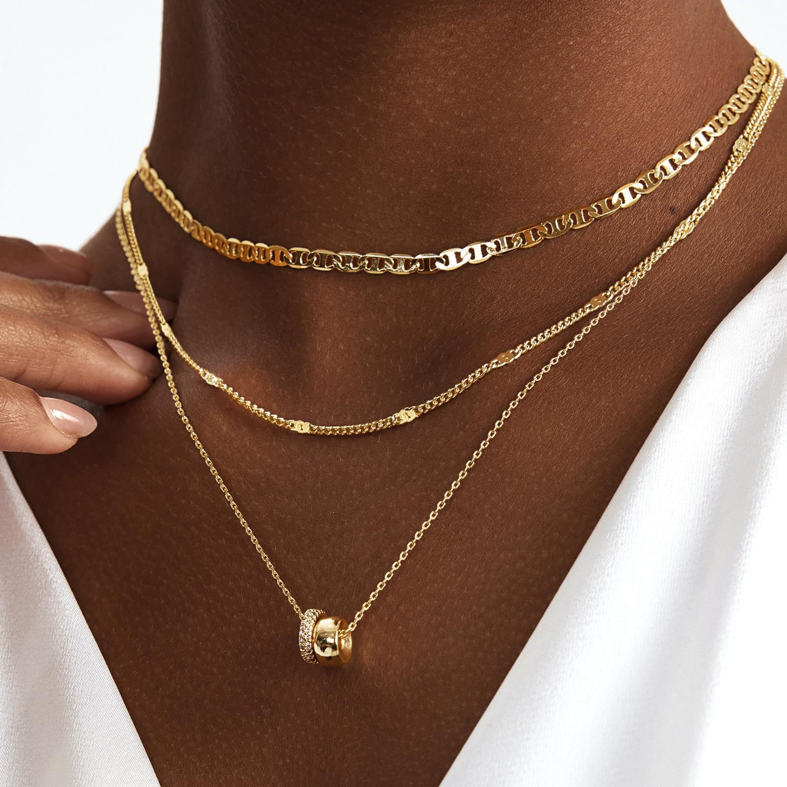 Celestia Zircon Necklace