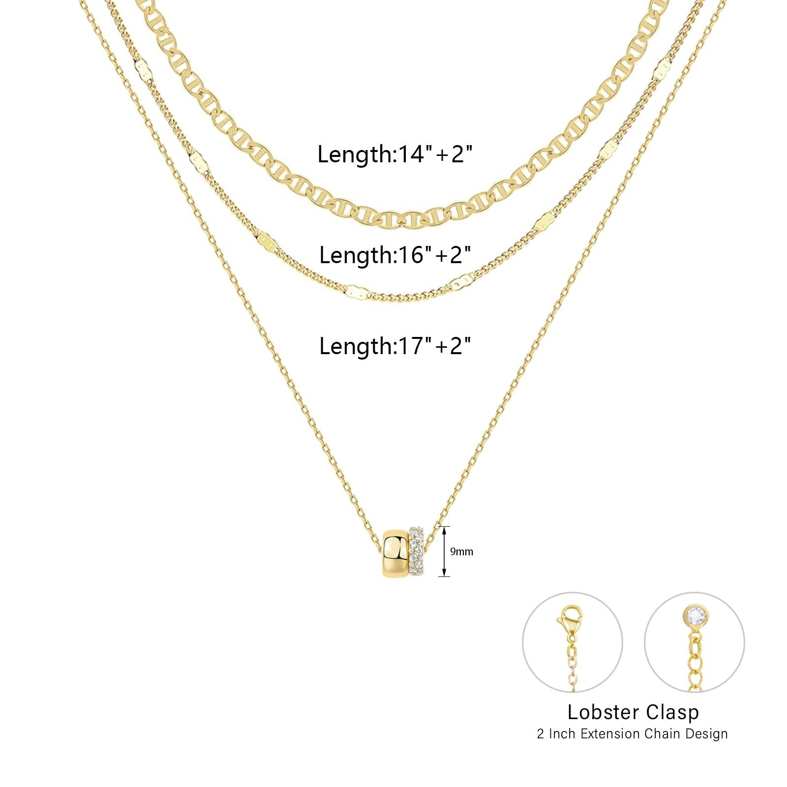 Celestia Zircon Necklace